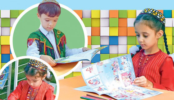 MEKDEBE ÇENLI ÇAGALAR EDARALARYNDA KÖRPELERIŇ TEBIGY  ZEHININI ÝÜZE ÇYKARMAGYŇ ÝOLLARY
