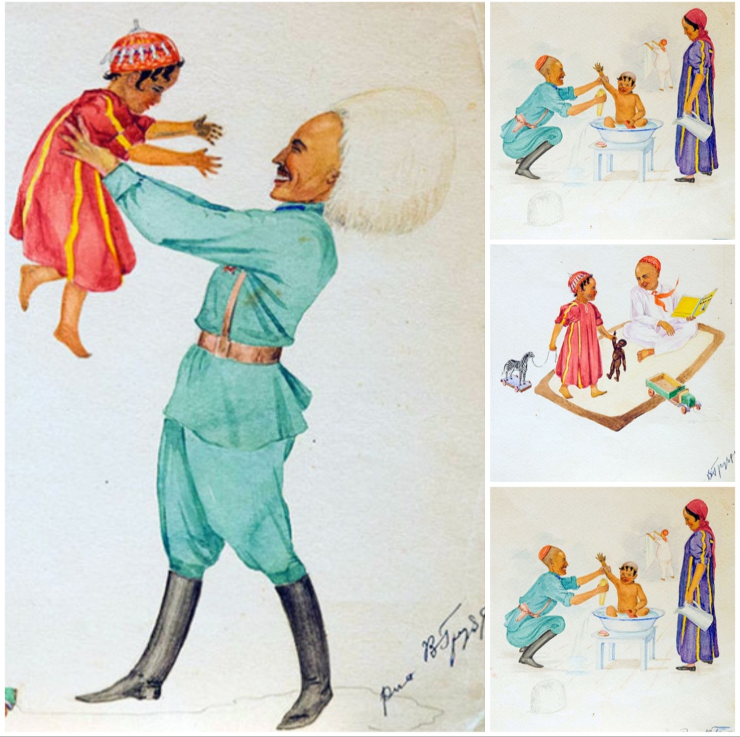 TÜRKMENISTANDA ILKINJI ÇAGALAR BAGY